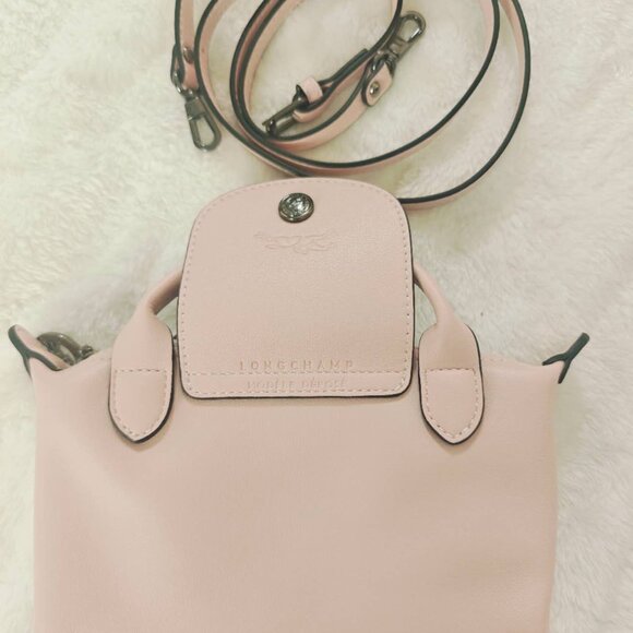 NEW Longchamp Le Pliage Xtra XS Pouch Leather - Picture 8 of 10